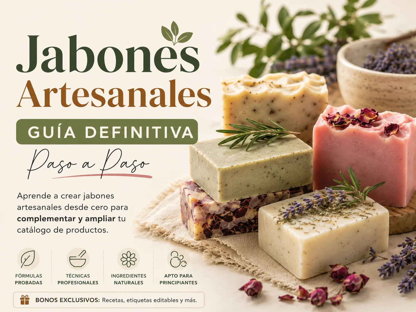 Jabones Artesanales — Guía Definitiva